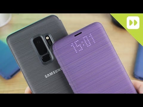 Official Samsung Galaxy S9 / S9 Plus LED Cover Case Review - Hands On - UCS9OE6KeXQ54nSMqhRx0_EQ