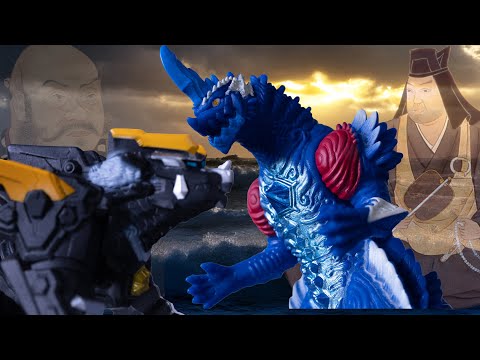 ウルトラマンオメガ　レキネスVSトライガロン feat.ガラモン