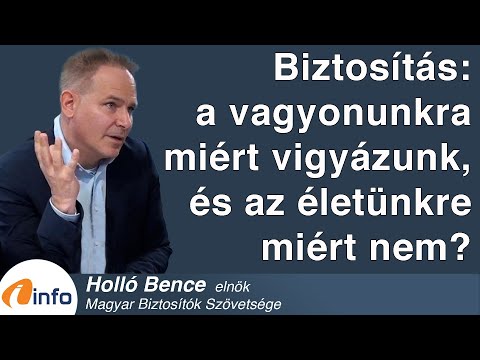 Biztosítás: a vagyonunkra miért vigyázunk, és az életünkre miért nem? Holló Bence, Inforádió, Aréna
