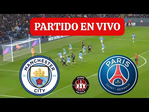 MANCHESTER CITY VS PSG EN DIRECTO ⚽️ 🔥 CHAMPIONS LEAGUE 🔥JORNADA 2 [ FUTBOL HOY ]