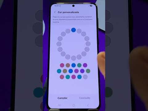 Como Alterar as CORES da TELA no SAMSUNG (Para Daltônicos) #shorts #samsung #android #cores