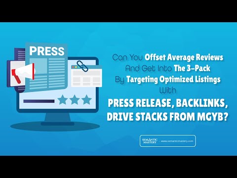 Can You Offset Average Reviews And Get Into The 3 Pack By Targeting Optimized Listings With Press Re