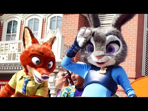 Zootopia's Nick Wilde & Judy Hopps Debut in Move It! Shake It! Dance & Play It, Walt Disney World - UCe-gHr2O_LP7t0YJYHZQZlg