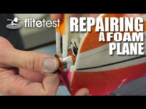 Flite Test - Repairing A Foam Plane - FLITE TIP - UC9zTuyWffK9ckEz1216noAw