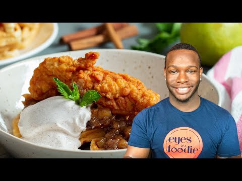 Pear Butter Chicken and Waffles by ReShawn Wilder ? Tasty