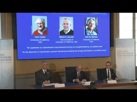 Trio wins physics Nobel for quantum mechanical tunnelling | AFP