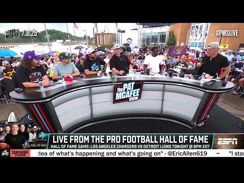 The Pat McAfee Show Live From The Pro Football Hall Of Fame | Thursday July 31st 2025 - BVM Sports