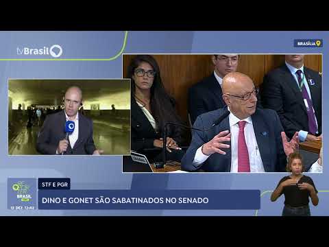 CCJ sabatina Flávio Dino e Paulo Gonet