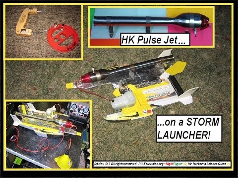 HobbyKing Pulse Jet Demo on a STORM LAUNCHER with start up tips. - UCvPYY0HFGNha0BEY9up4xXw