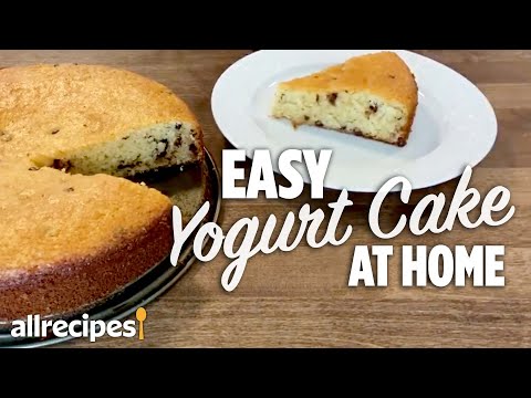 How to Make Easy Yogurt Cake #WithMe | At Home Recipes | Allrecipes.com