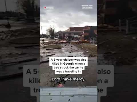 At least 7 dead after #tornadoes hit #Alabama