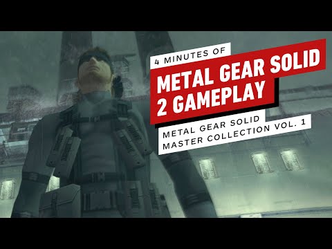 4 Minutes of Metal Gear Solid 2 Gameplay - Metal Gear Solid Master Collection Vol. 1