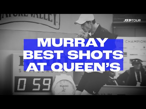 Andy Murray Best Shots at Queen's