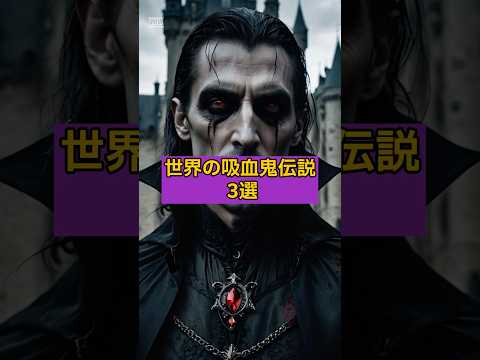 【世界の歴史】世界の吸血鬼伝説3選 #ミステリー #歴史 #ドラキュラ #ヴァンパイア #ゴシック #アンチ