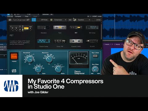 My 4 Favorite Compressors in Studio One | PreSonus