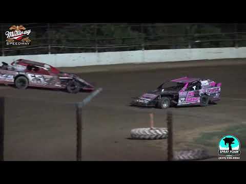 Les Hayes Memorial and Season Championships - Full Event  - 13 Sept 2024 Lebanon Midway Speedway - dirt track racing video image