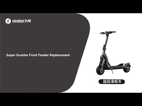 Segway Ninebot GT-Series Front Fender Replacement