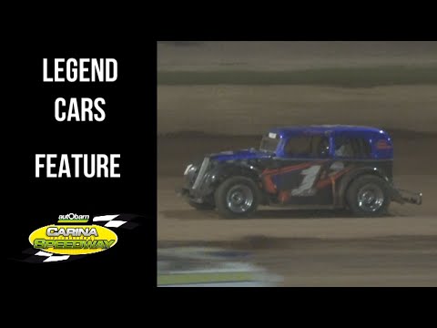 Legend Cars - Final - Carina Speedway - 11/2/2023 - dirt track racing video image
