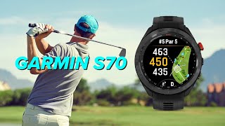 Vido-Test : Garmin Approach S70 im Test: Die beste Golfuhr? Virtueller Caddy | GPS | Fitness
