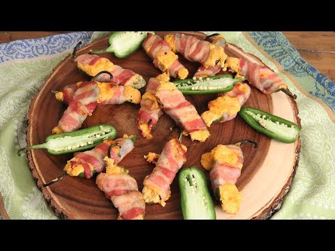 Bacon Wrapped Jalapeño Poppers |  Episode 1180