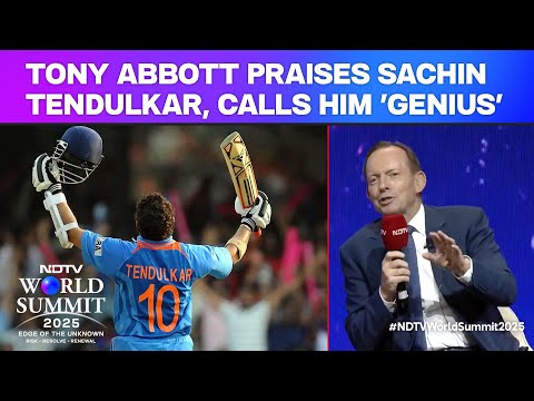 Ex-Australian PM Tony Abbott Praises Sachin Tendulkar, Calls Him 'Genius'