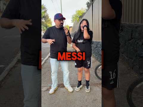 ¡LA MÁS FAN DE LIONEL MESSI! ⚽️🔥#Futbol #LionelMessi #MichOficial #Regalo
