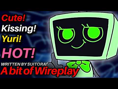 Vee x Listener ASMR | Playing with Vee`s Wires | Yuri • Wireplay • Kissing #DandysWorld