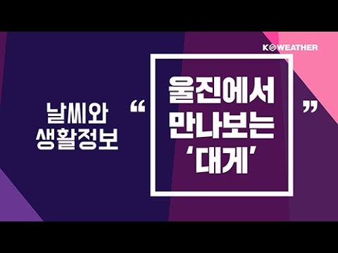 [날씨] 2월16일_울진에서 만나보는 ‘대게’