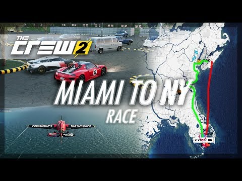 The Crew 2 - Miami to NY Race! (Plane vs Car) - UC8K5GixLedebI8QGFEgtPKA
