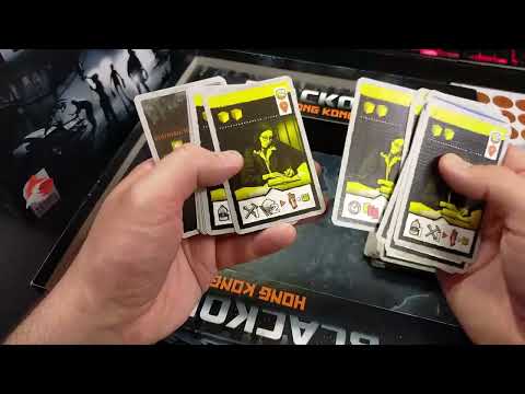 🏙️ El eurogame más oscuro de Pfister 🕶️ UNBOXING de BLACKOUT: HONG KONG