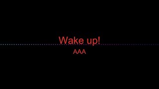 【生歌で】Wake up!／AAA【歌ってみた】#shorts