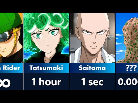 How Fast OPM Characters Destroy The Moon ? One Punch Man