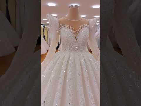 The Dress That Broke the Internet – White Bridal Crystal Edition #shorts  #shortsfeed #shortvideo
