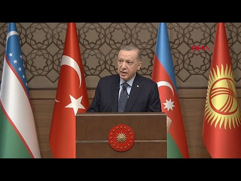 Cumhurbaşkanı Erdoğan Türk Devletleri Teşkilatı Zirvesi sonrası açıklama yaptı