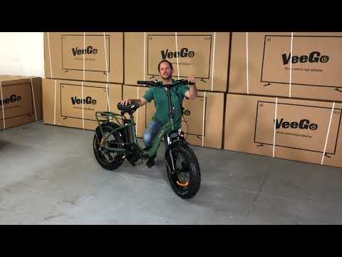 Folding the VeeGo Fat Tire Electric Bike