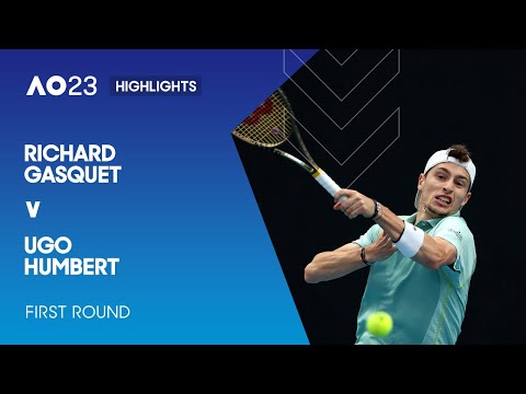 Richard Gasquet v Ugo Humbert Highlights | Australian Open 2023 First Round