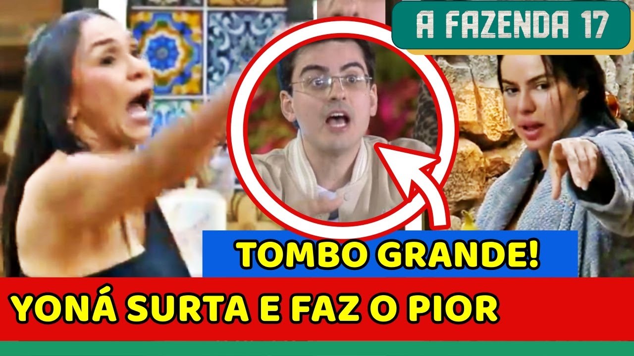 🚨A Fazenda 17: MADRUGADA DO SURTO! Yoná VAI PRA CIMA de Dudu e ARMA O PIOR Carol RECEBEU INFORMAÇÕES