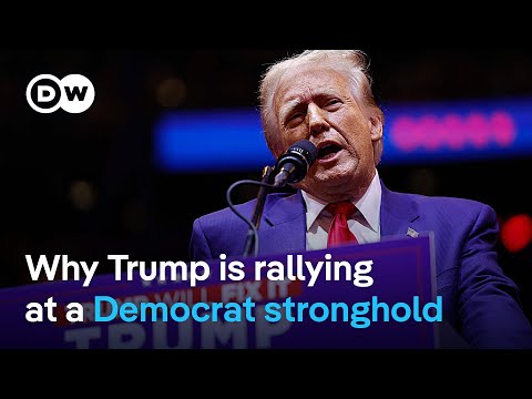 Could Trump turn a Democrat stronghold like New York? | DW News