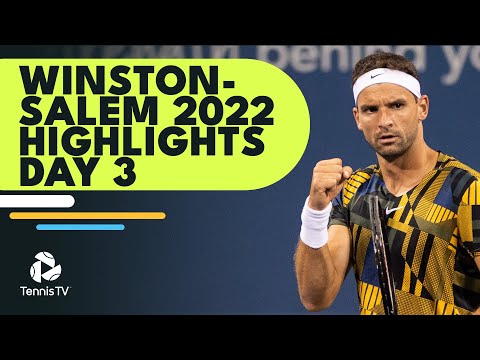 Dimitrov Encounters Thiem; Van De Zandschulp Faces Griekspoor | Winston Salem Highlights Day 3