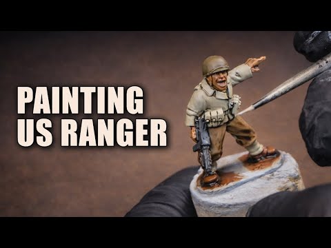 Einen US Ranger realistisch bemalen D-Day 1944