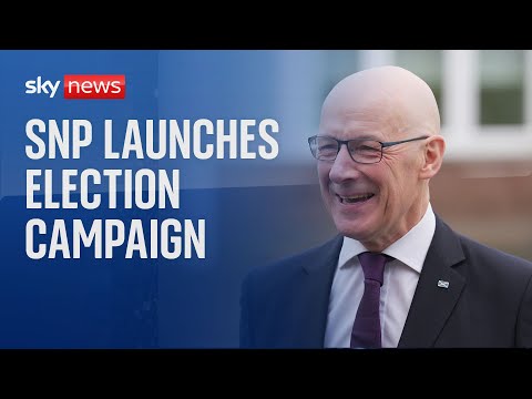 Watch live: Scottish National Party campaign launch ahead of general election