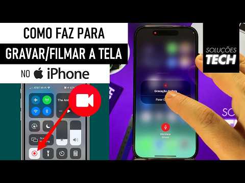 Como GRAVAR a TELA do iPhone (ATUALIZADO)