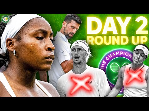 Gauff, Pegula & Zverev SHOCK EXIT! Djokovic & Sinner BOTH WIN! | Wimbledon 2025 | GTL Tennis Podcast
