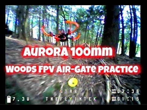 Eachine Aurora 100mm Woods FPV Air-Gate Practice - UCU33TAvzA-wgPMgcrdMVIdg