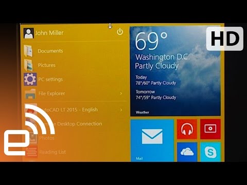 Demo: Microsoft's Windows 10 | Engadget - UC-6OW5aJYBFM33zXQlBKPNA