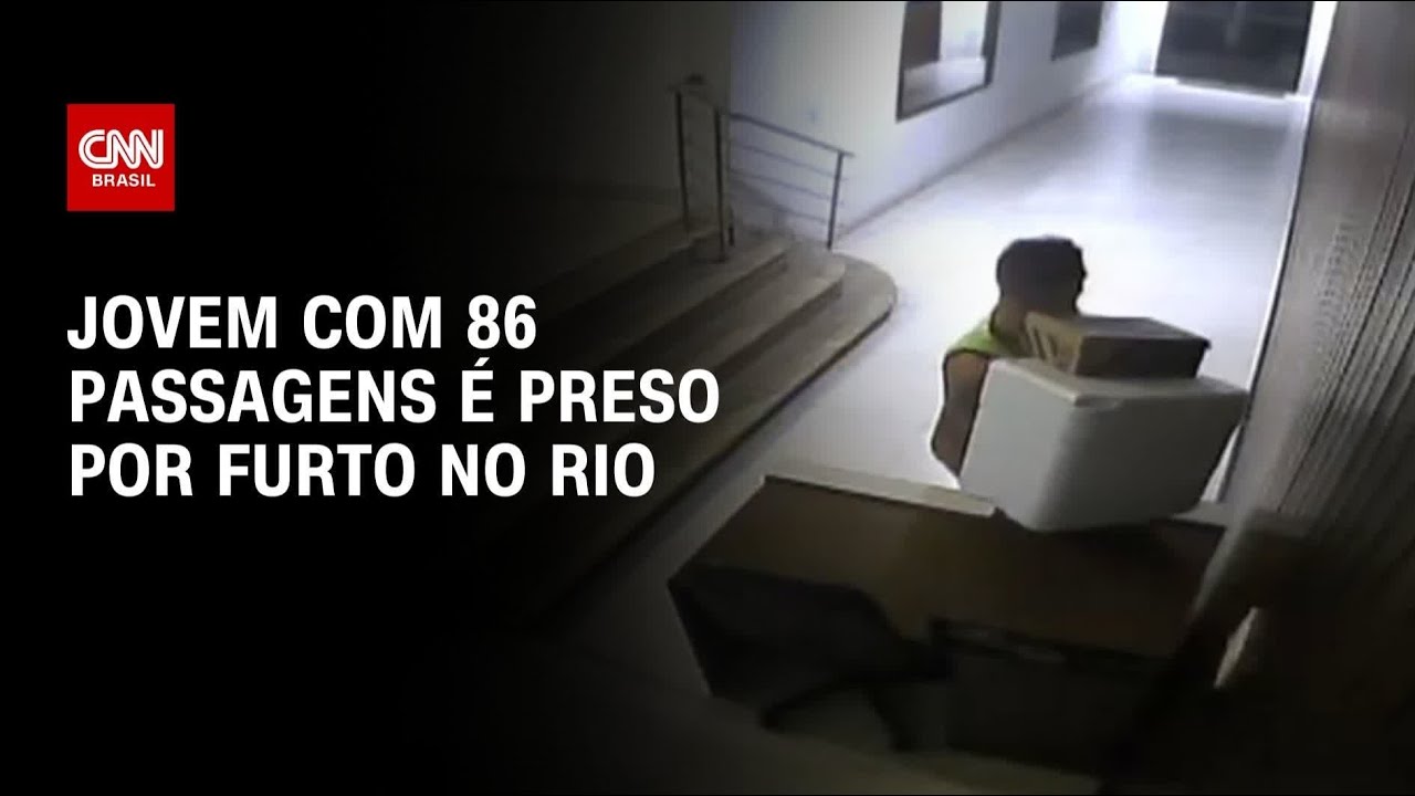 Criminoso com 86 passagens é preso por furtos na Zona Sul do Rio | CNN ARENA
