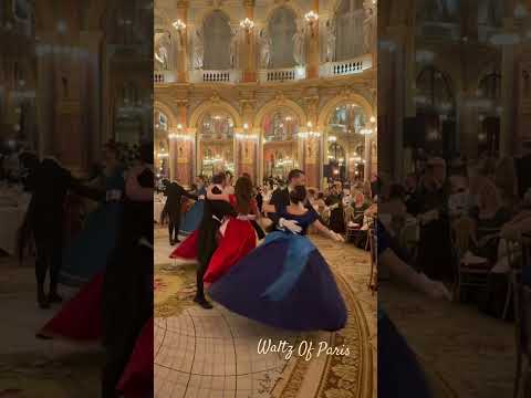 Waltz dance in Paris during a Grand Ball at the Intercontinental Palace – Shostakovich’s waltz ✨💃🏻