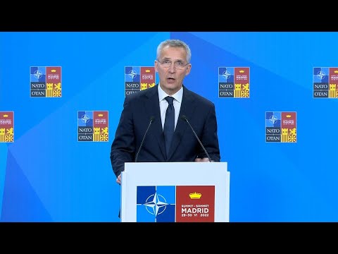 NATO chief Stoltenberg hails work done at Madrid summit | AFP
