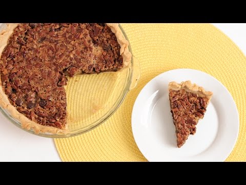 Chocolate Pecan Pie Recipe - Laura Vitale - Laura in the Kitchen Episode 839 - UCNbngWUqL2eqRw12yAwcICg