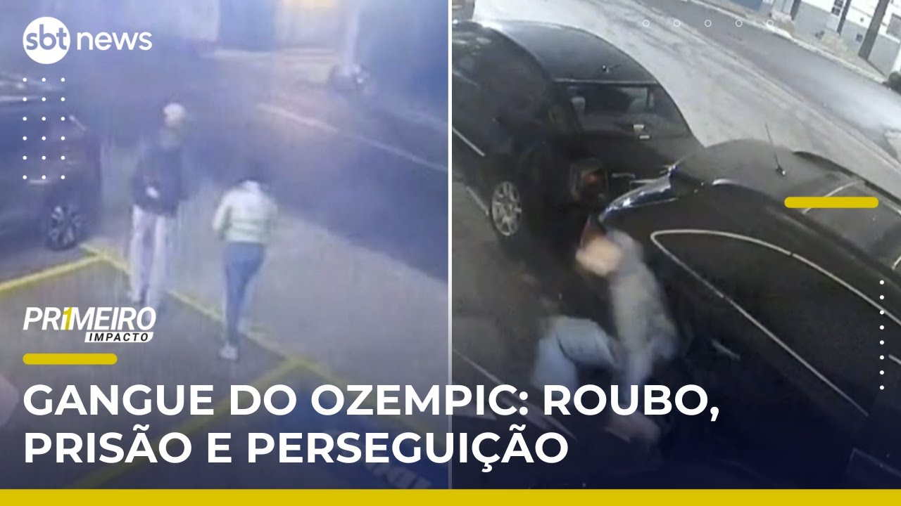 Gangue do Ozempic perseguição termina com prisão na zona leste de SP | PrimeiroImpacto